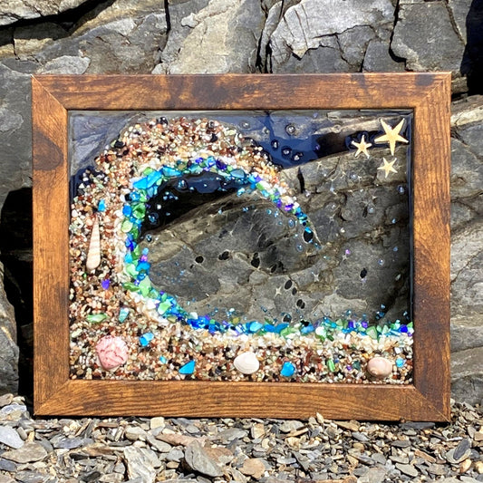 Seas the Day (Brown Frame)