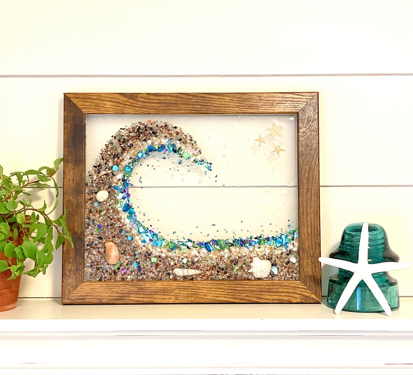 Seas the Day (Brown Frame)